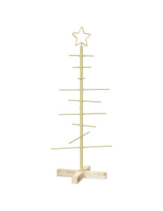 Albero di Natale in metallo con supporto KUOPIO 90 cm Acciaio 2