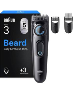 Braun Regolabarba Trimmer Series 3 BT3520 Black/Blue