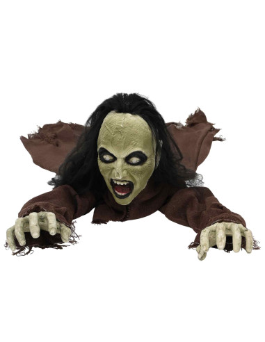 Zombie strisciante di Halloween SPOOKA Marrone 94 x 130 x 29 cm