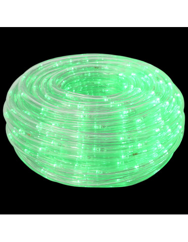 Tubo luminoso LED di Natale 1200 LED Verde 50 m