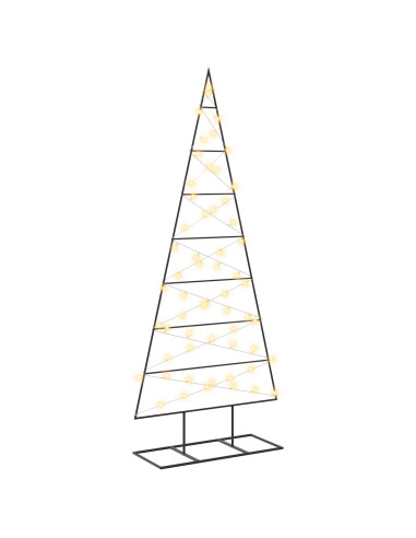 Albero di Natale in metallo KUOPIO 150 cm Bianco caldo