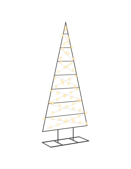 Albero di Natale in metallo KUOPIO 150 cm Bianco caldo