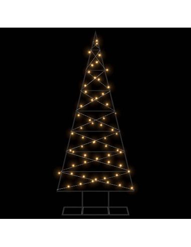 Albero di Natale in metallo KUOPIO 150 cm Bianco caldo