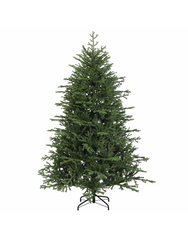 Albero di Natale artificiale con palline 150 cm 150 LED
