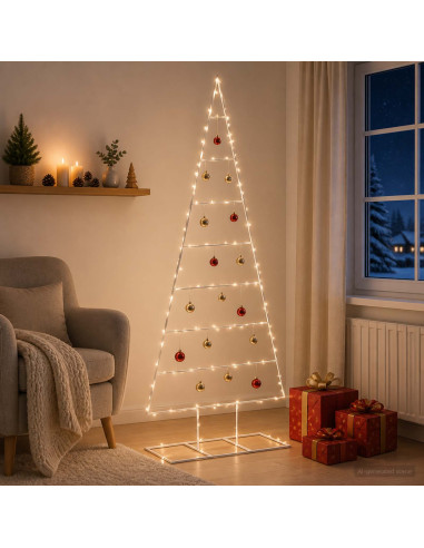 Albero di Natale in metallo KUOPIO 180 cm