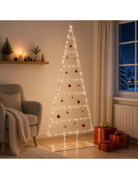 Albero di Natale in metallo KUOPIO 180 cm