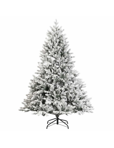 Albero di Natale artificiale con palline 150 cm 150 LED