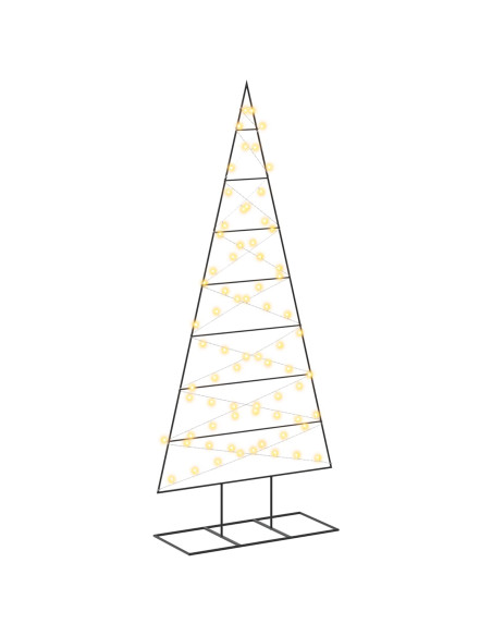 Albero di Natale in metallo KUOPIO 180 cm Bianco caldo