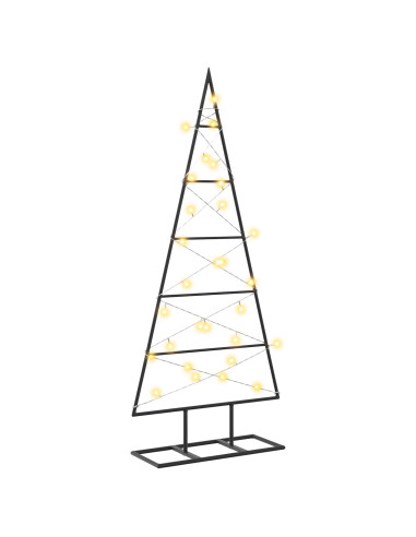 Albero di Natale in metallo KUOPIO 90 cm Bianco caldo