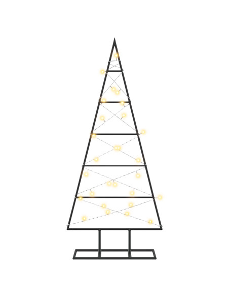 Albero di Natale in metallo KUOPIO 90 cm Bianco caldo