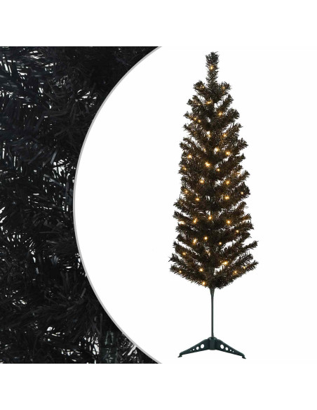 Albero di Natale Artificiale Sottile 150 cm 150 LED