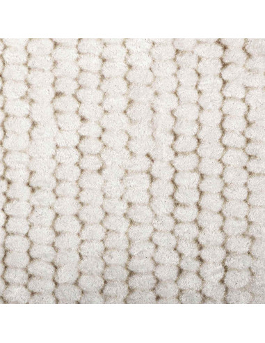 Tappeto Crema 100 x 150 cm 100% Poliestere 3 mm Lavabile