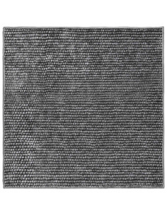 Tappeto Antracite 100 x 100 cm 100% Poliestere 3 mm Lavabile 2