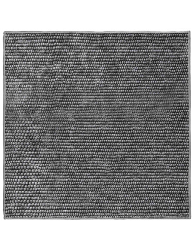 Tappeto Antracite 100 x 100 cm 100% Poliestere 3 mm Lavabile