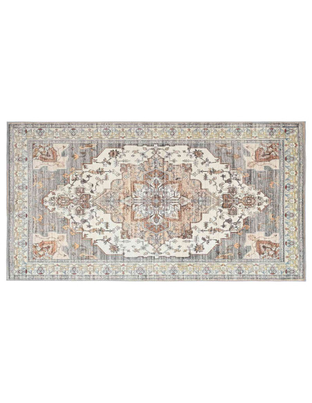 Tappeto ORIZ Marrone 80 x 150 cm 100% Poliestere
