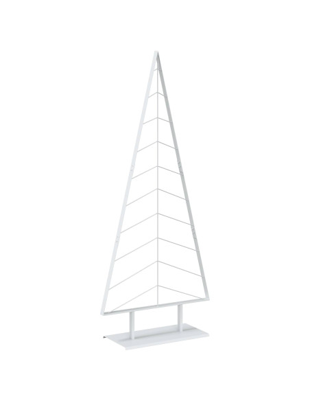 Albero di Natale in metallo con supporto KUOPIO 210 cm Acciaio