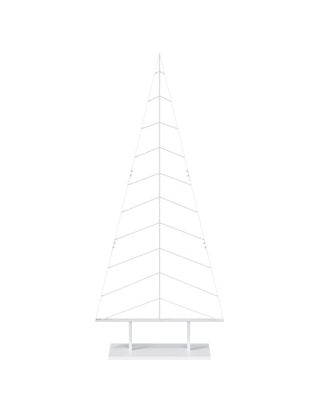 Albero di Natale in metallo con supporto KUOPIO 210 cm Acciaio