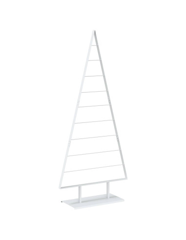Albero di Natale in metallo KUOPIO 210 cm Acciaio Bianco