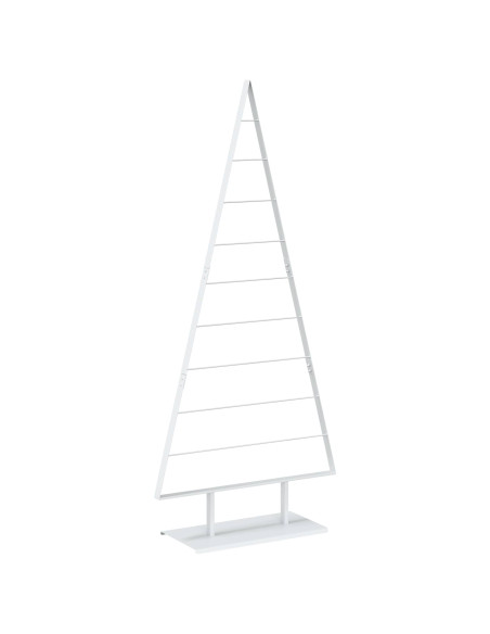Albero di Natale in metallo KUOPIO 210 cm Acciaio Bianco