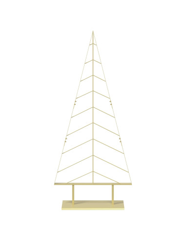 Albero di Natale in metallo con supporto KUOPIO 180 cm Acciaio