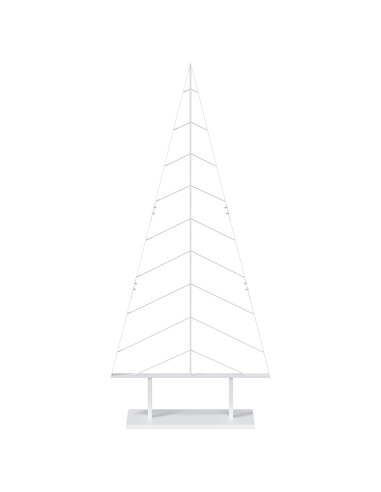 Albero di Natale in metallo con supporto KUOPIO 180 cm Acciaio