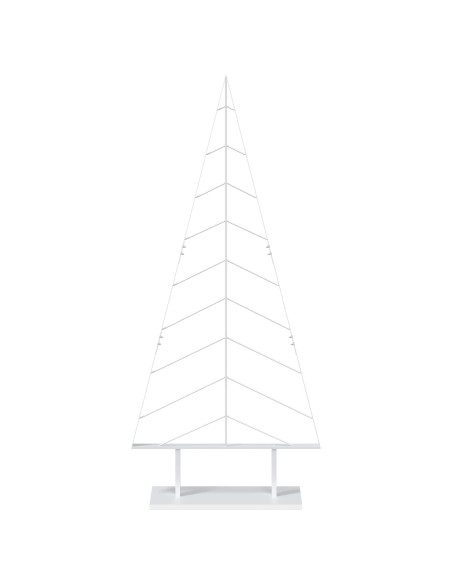 Albero di Natale in metallo con supporto KUOPIO 180 cm Acciaio