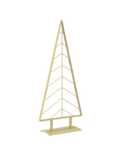 Albero di Natale in metallo con supporto KUOPIO 150 cm Acciaio 2