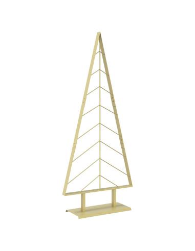 Albero di Natale in metallo con supporto KUOPIO 150 cm Acciaio
