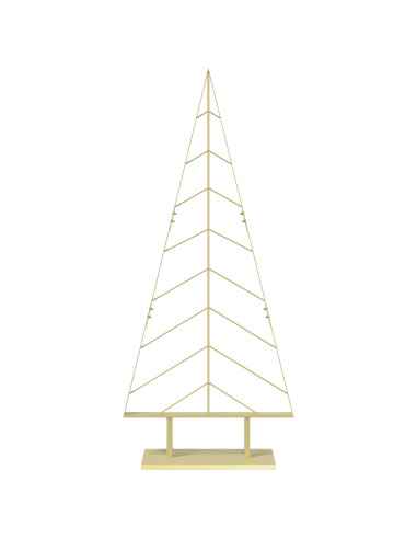 Albero di Natale in metallo con supporto KUOPIO 150 cm Acciaio