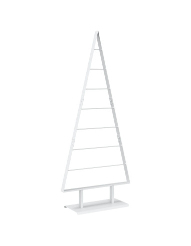Albero di Natale in metallo KUOPIO 150 cm Acciaio Bianco