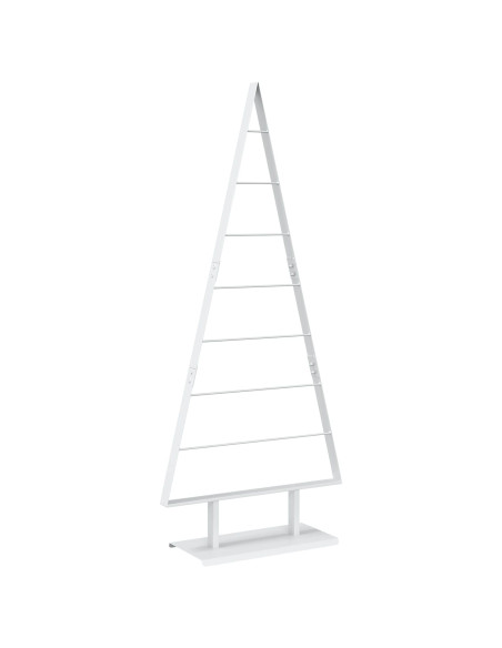 Albero di Natale in metallo KUOPIO 150 cm Acciaio Bianco
