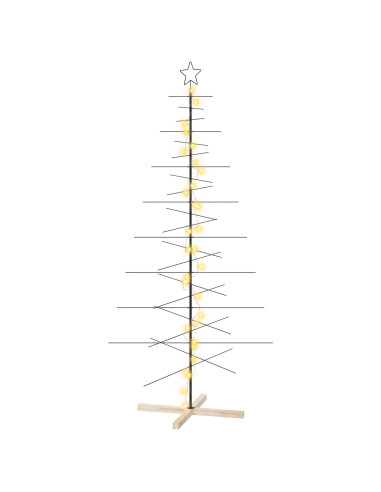 Albero di Natale in metallo con supporto KUOPIO 210 cm