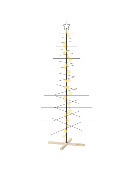 Albero di Natale in metallo con supporto KUOPIO 210 cm