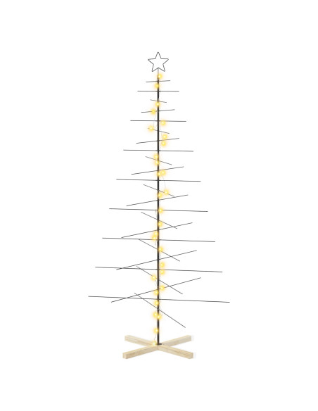 Albero di Natale in metallo con supporto KUOPIO 210 cm