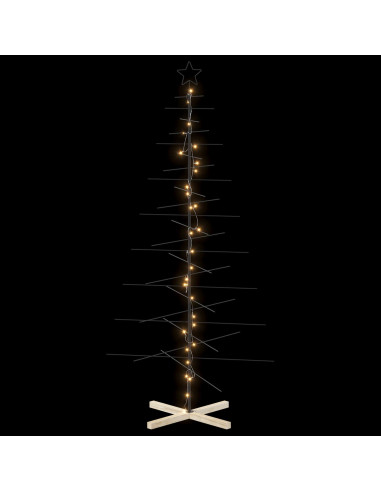 Albero di Natale in metallo con supporto KUOPIO 210 cm