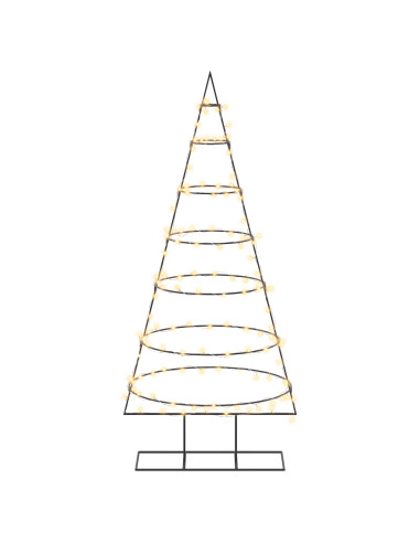 Albero di Natale in metallo con supporto KUOPIO 180 cm