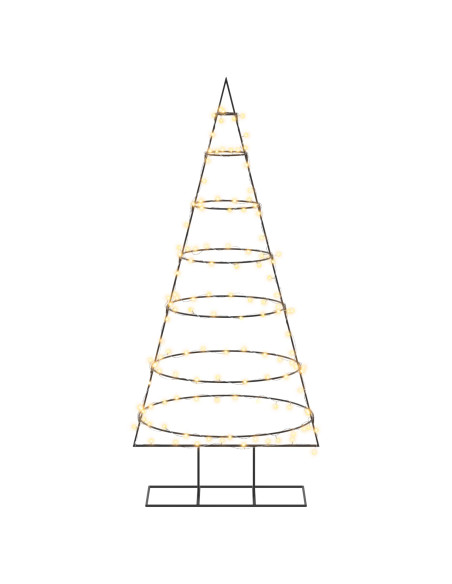 Albero di Natale in metallo con supporto KUOPIO 180 cm
