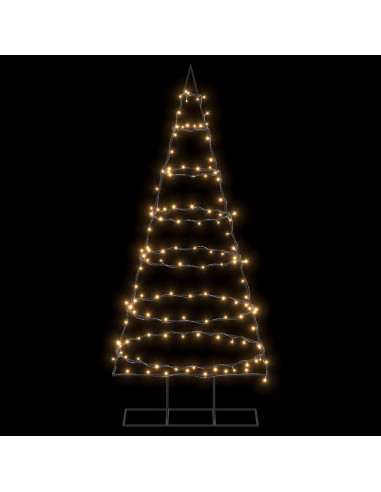 Albero di Natale in metallo con supporto KUOPIO 180 cm