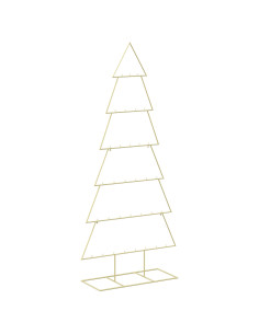 Albero di Natale in metallo con supporto KUOPIO 180 cm Acciaio 2