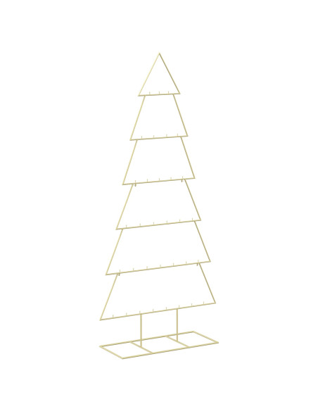 Albero di Natale in metallo con supporto KUOPIO 180 cm Acciaio