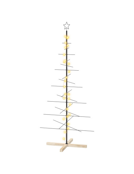 Albero di Natale in metallo con supporto KUOPIO 180 cm