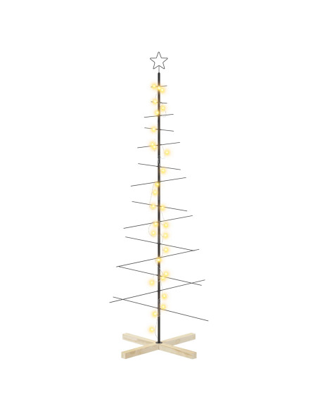 Albero di Natale in metallo con supporto KUOPIO 180 cm