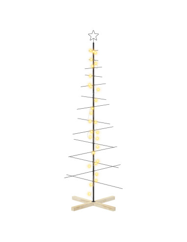 Albero di Natale in metallo con supporto KUOPIO 180 cm