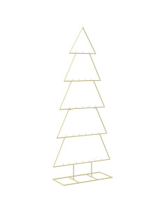 Albero di Natale in metallo con supporto KUOPIO 150 cm Acciaio 2