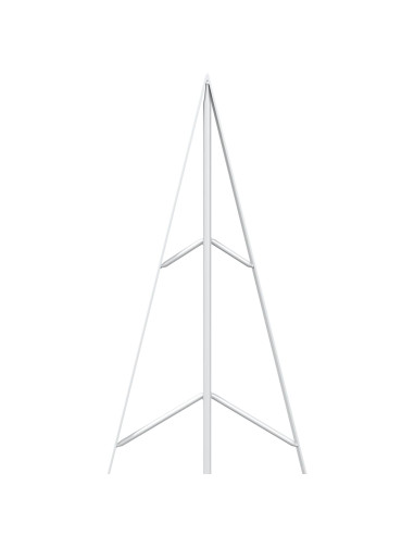 Albero di Natale in metallo con supporto KUOPIO 90 cm Acciaio