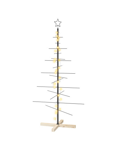 Albero di Natale in metallo con supporto KUOPIO 150 cm