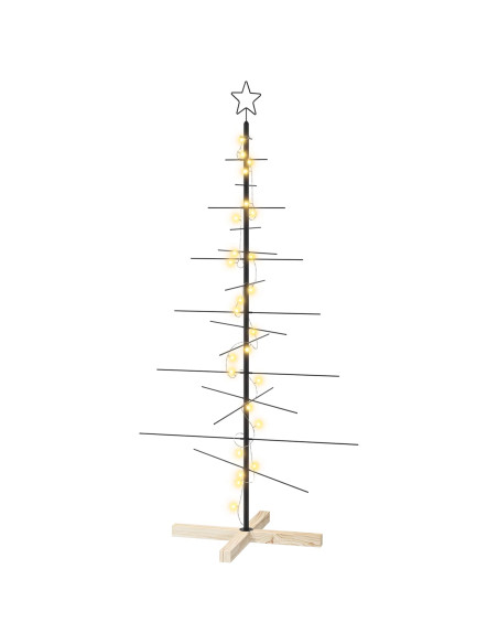 Albero di Natale in metallo con supporto KUOPIO 150 cm