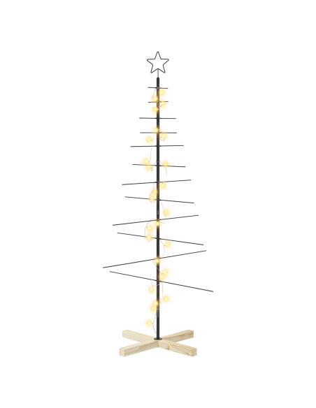 Albero di Natale in metallo con supporto KUOPIO 150 cm