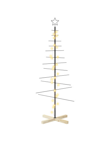 Albero di Natale in metallo con supporto KUOPIO 150 cm