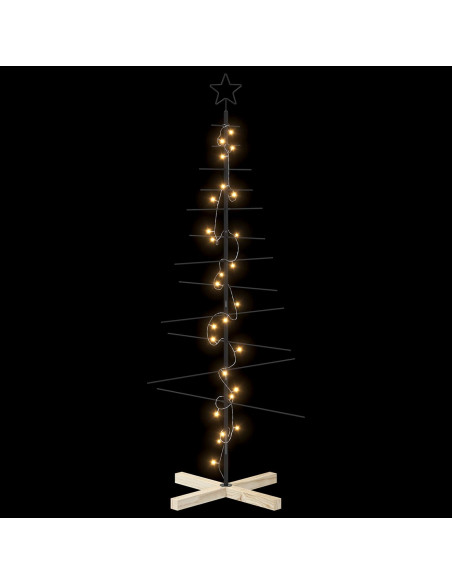 Albero di Natale in metallo con supporto KUOPIO 150 cm